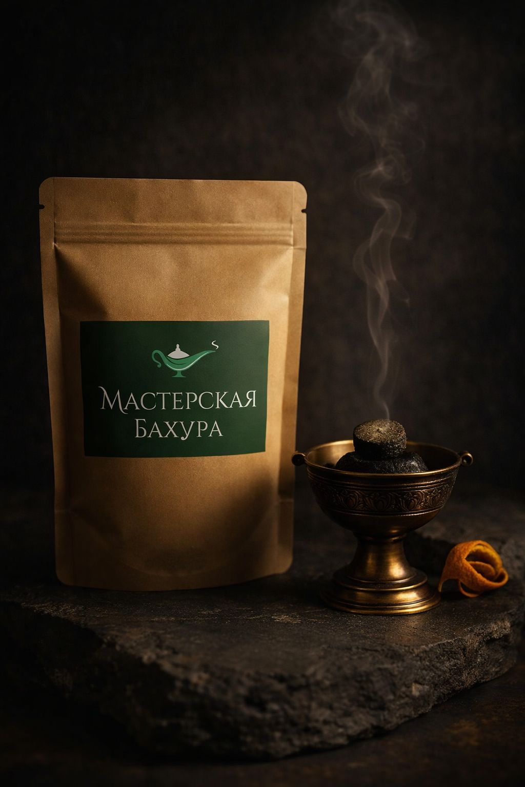 Благовоние-бахур №8 "Мандаринно"