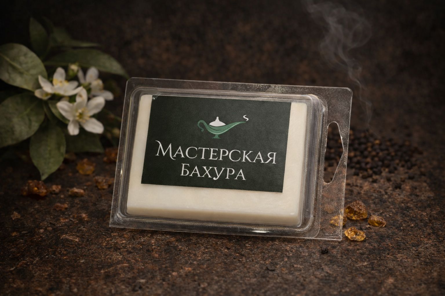 Благовония ароматические кубики №1 "Мягкая Амбра"